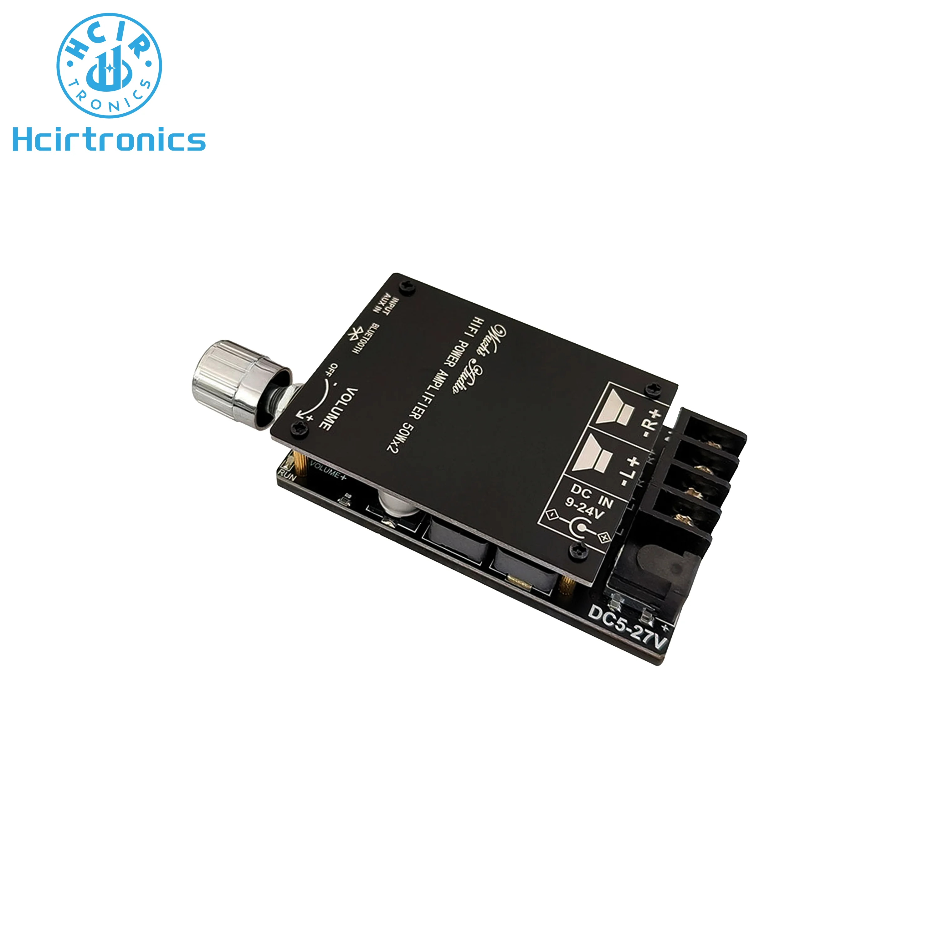 ZK-502C HIFI Wireless Bluetooth 5.0 TPA3116 Digital Power Audio Amplifier board TPA3116D2 50WX2 Stereo AMP Amplificador