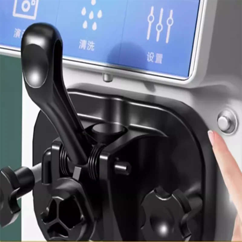 

Коммерчески используемая машина для мягкого мороженого с одной головкой, полностью автоматическая маленькая настольная машина для ночного рынка, уличный киоск для молока