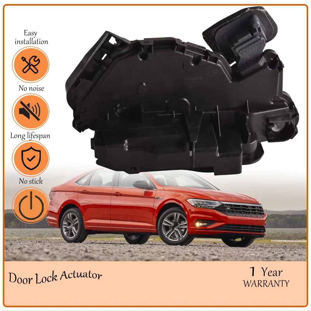 7 Pin Door Lock Actuator,Fit VW Jetta 2019-2023,Front Left Right Rear Left Right,oe 17A837015,17A837016A,19D 839 015,19D 839 016