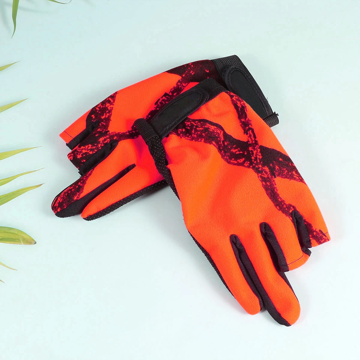 

3 Finger Exposure Gloves Soft Comfortable Warm Non Slip Premium Material Shockproof Thermal Fishing Windproof Outdoor Cycling