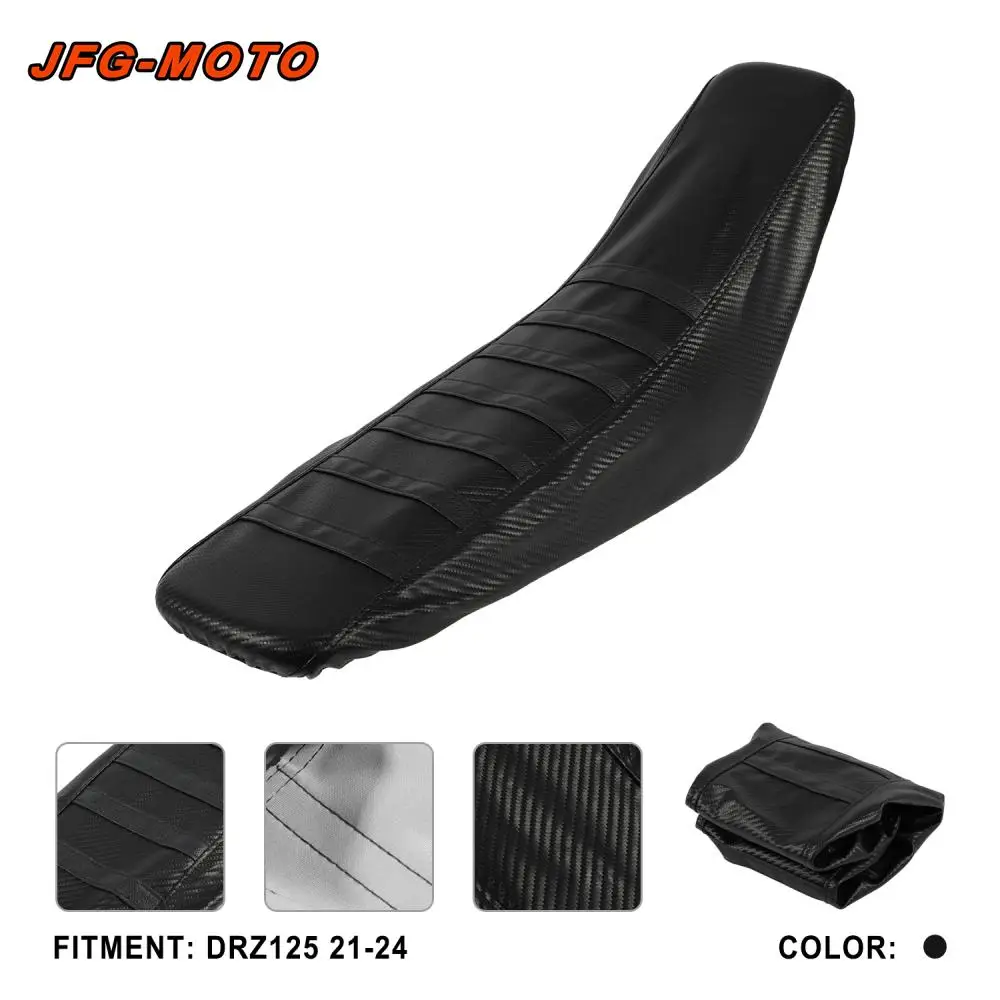 

Чехол на сиденье из ПВХ, защитный чехол для подушки сиденья, водонепроницаемые аксессуары для мотоциклов для Suzuki DRZ125 DRZ 125 2021-2024, грязевой пит-байк