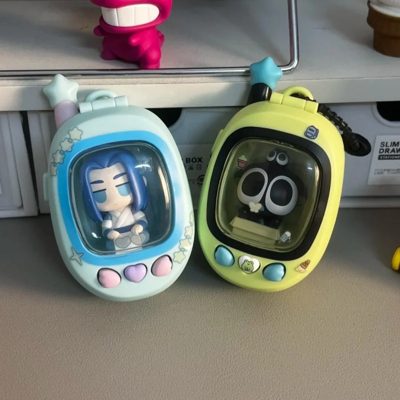 

In Stock Call Me Series Blind Box Pendant Mini Beans Storage Case With Light Fun Pod Cute Style Collectible Toy Ornament Gift