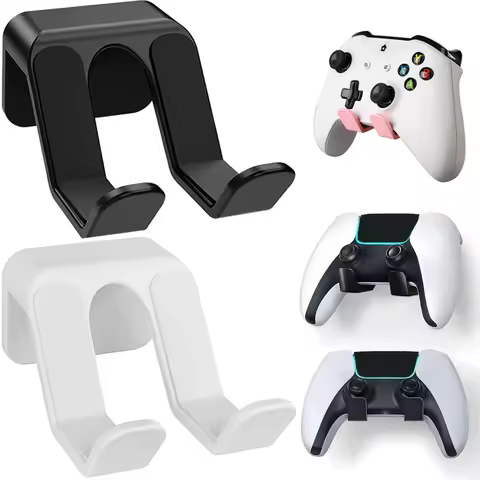 Wall Mount Rack Bracket For Switch Pro/PS5/PS4/Xbox One Game Controller Headphone Headset Stand Hanger Holder Gaming Accessories