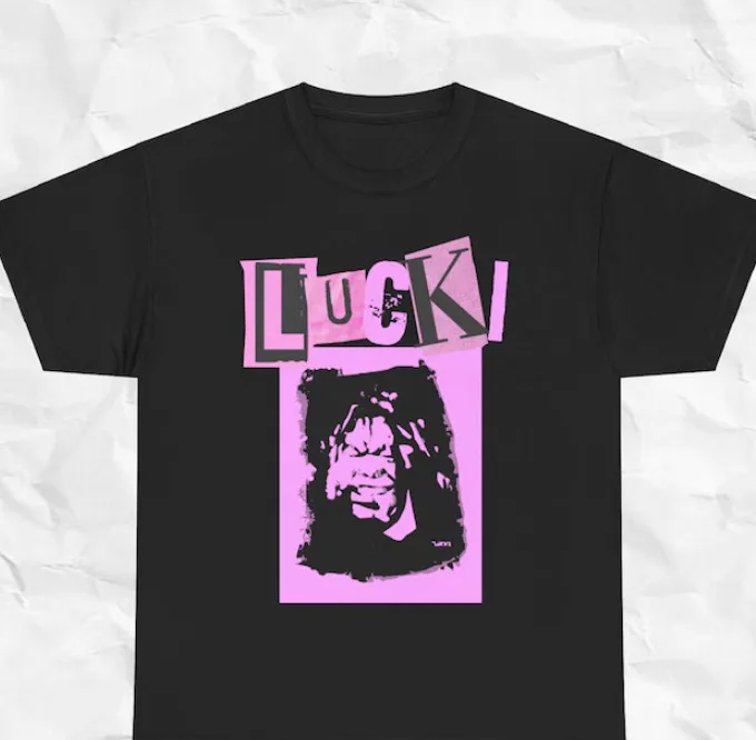 Lucki Rapper Shirt, Lucki Cartoon, Lucki Merch Graphic T Shirt, Unisex S-5Xl