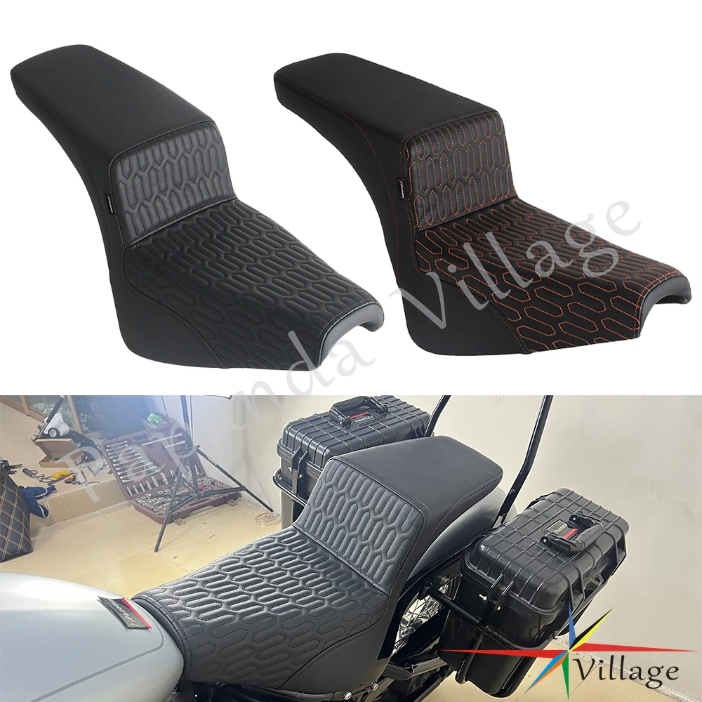 

Motorbike Protector Cushion Seat Cover For Harley Softail Street Bob FXBB FXBBS Slim FXSL FXST FLDE FLHC FLHCS Saddle Seat Cover