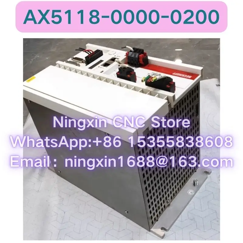 

Second-hand AX5118-0000-0200 servo drive Functional test OK Fast delivery