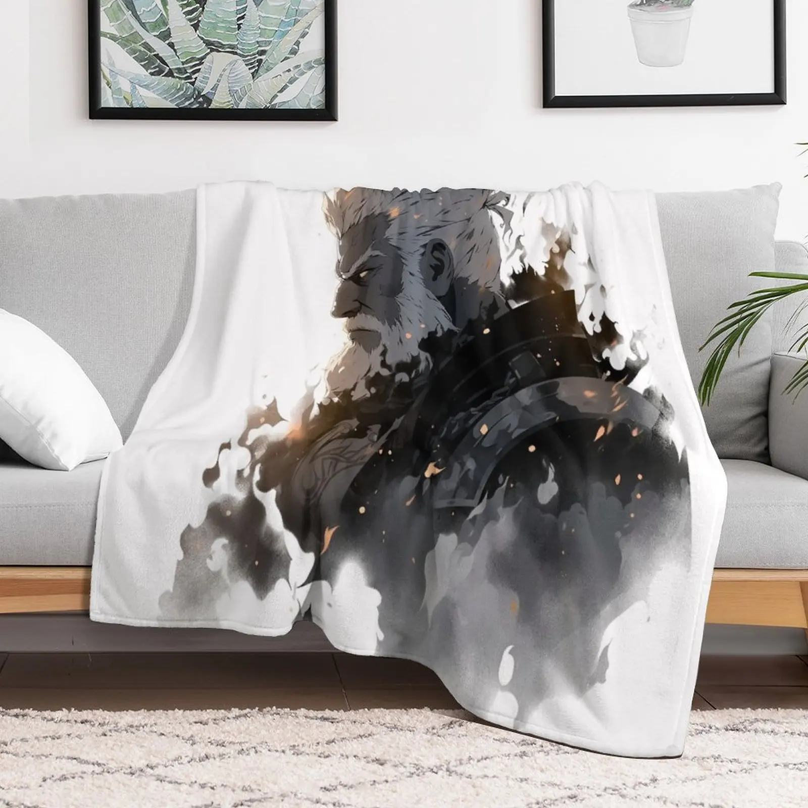 

Reinhardt Throw Blanket Luxury Throw anime Cute Blankets