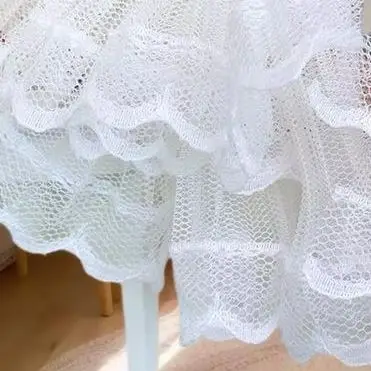 

Micro Scene Decorations, 1/12 Scale Dollhouse Lace Curtains, Living Room and Bedroom Dollhouse Furniture Accessory
