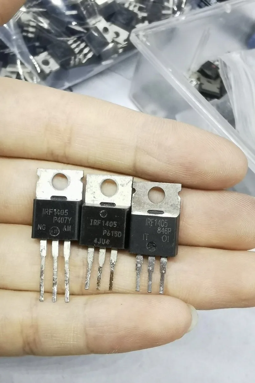 Used  5pcs IRF1405PBF IRF1405 TO-220 In Stock Original disassembly