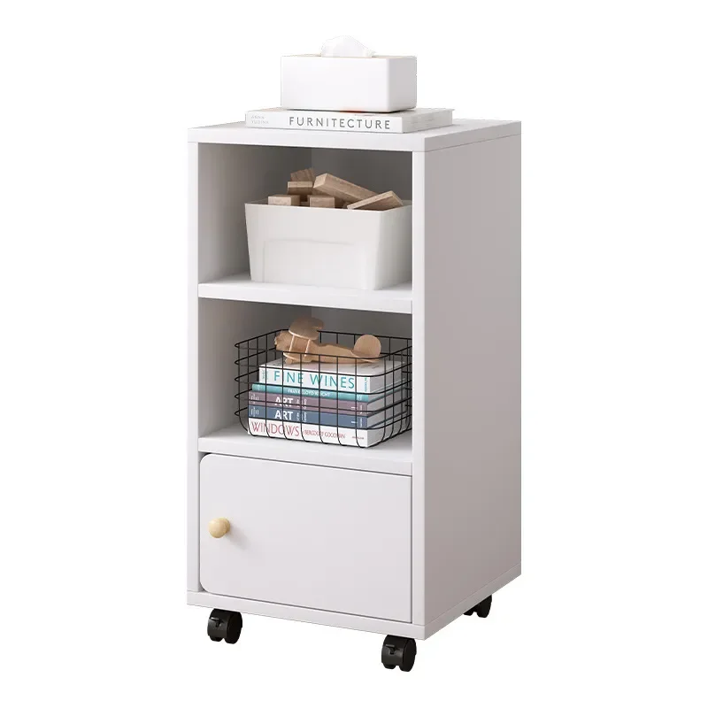 Tall Floor to Ceiling Bookshelf Living Room Storage Cabinet Multi Tier Display Rack for Home Office Student Dormitory Use