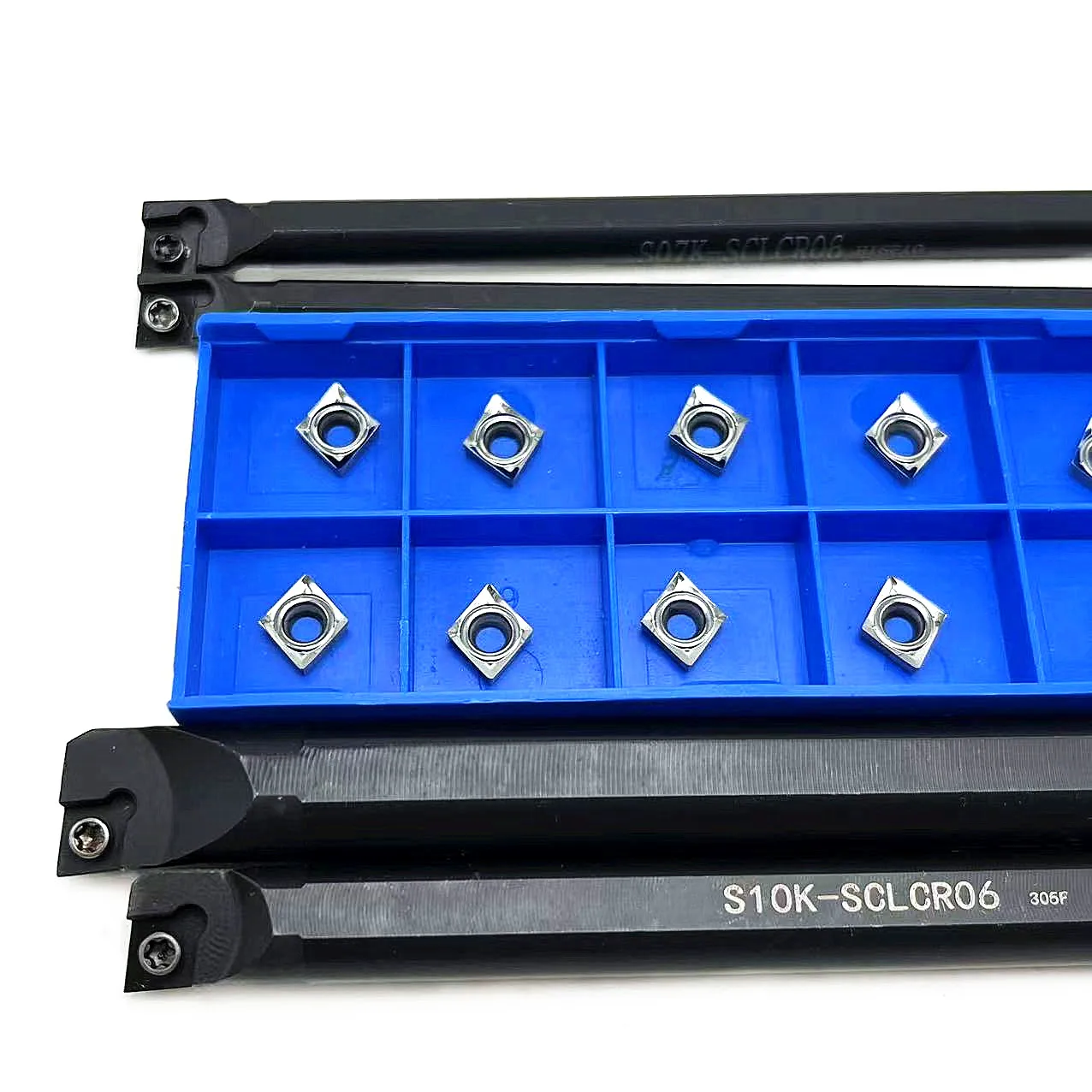 Suporte interno da ferramenta de torneamento, inserção do carboneto, alta qualidade, S06K, S07K, S08K, S10K, S12M, S16Q, SCLCR06, CCGT060204, AK H01
