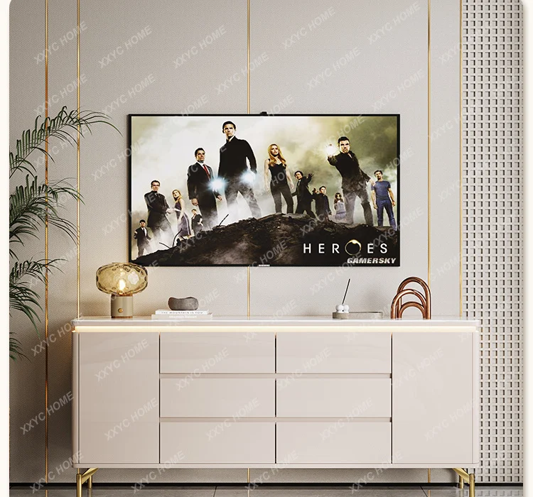 

Simple Space Saving Cabinets Living Room Portable Storage Modern Trendy Display Cabinet Simple Luxury Vitrina Furniture FT