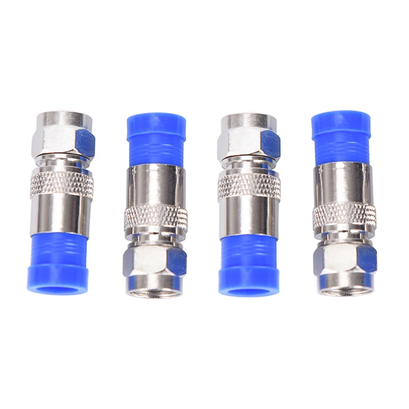 10Pcs RG6 Compressi…