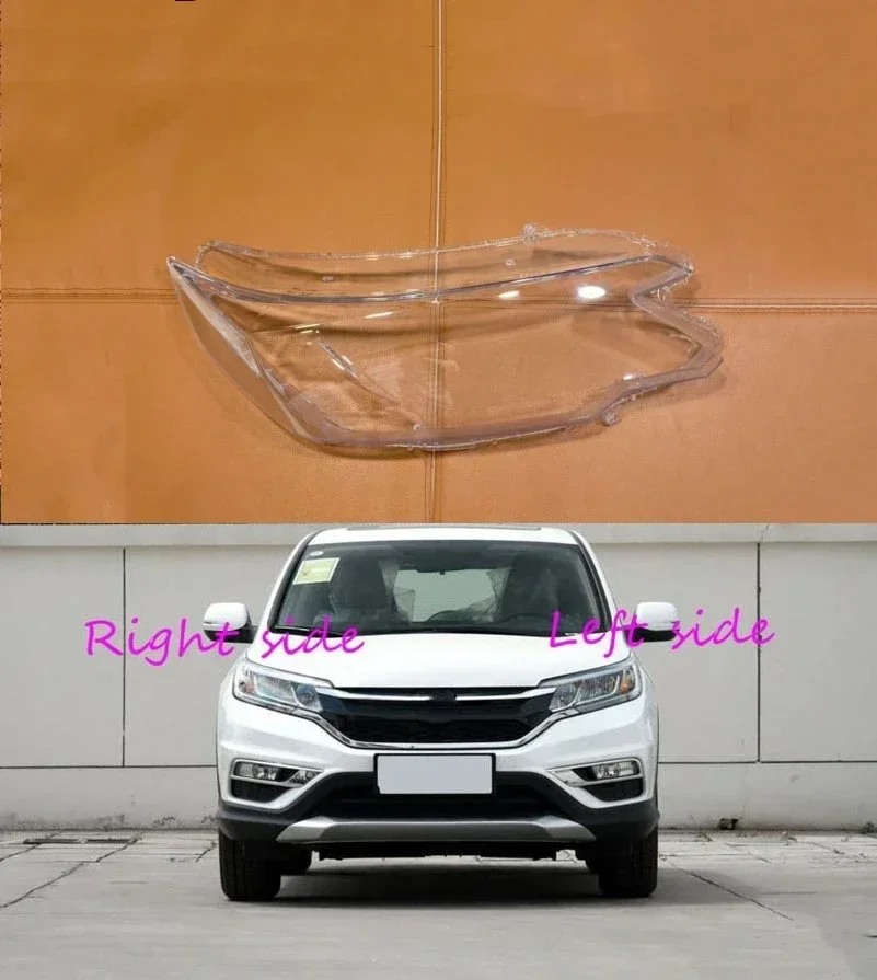 For Honda CRV 2015 2016 Replacement Car Headlamp Lens Headlight Shell  Headlight Cover Headlight Glass