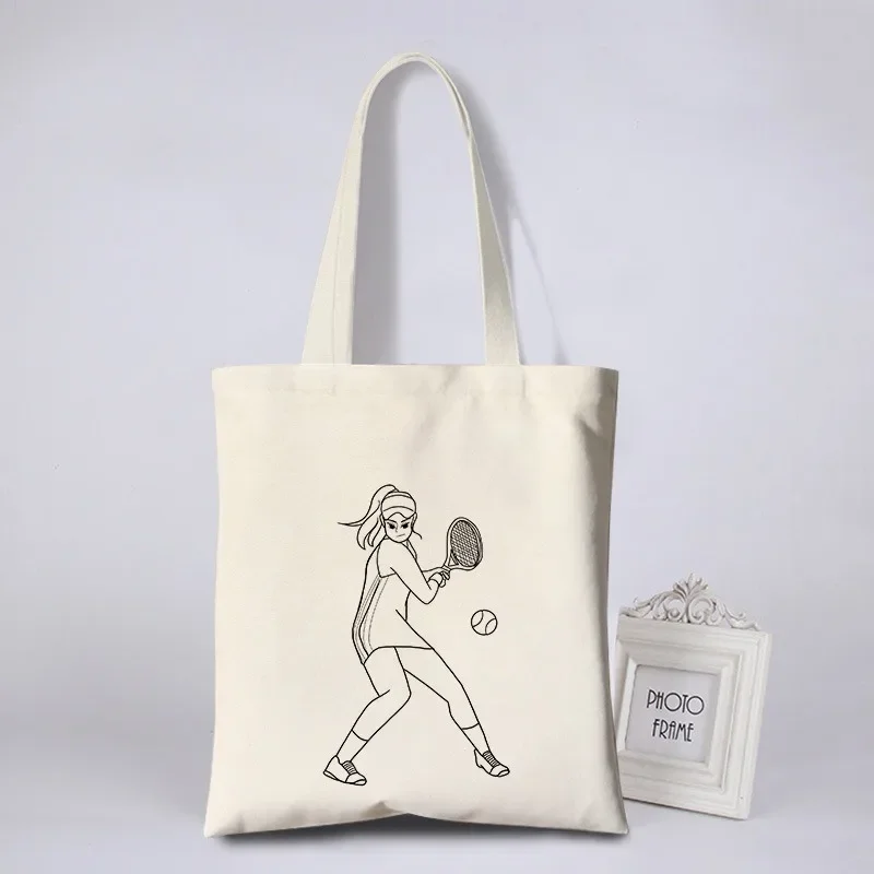 Bolso de mano de lona con Tema deportivo para hombre y mujer bolso de hombro غير رسمية con estampado de bebisbolUnisex para