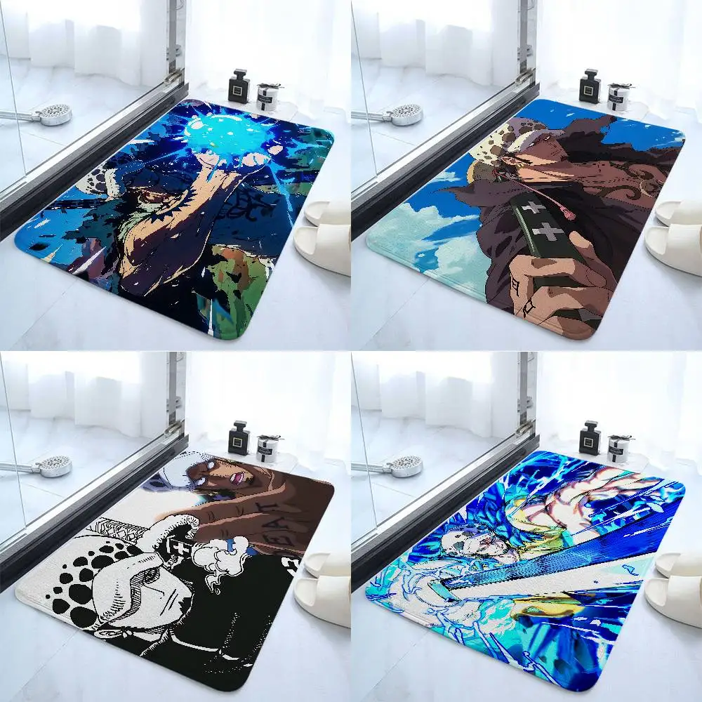 

Коврик Trafalgar Law Heart, напольный коврик, домашний вход, спальня, туалет, ванная комната, дверь, впитывающая нескользящая подушечка для ног