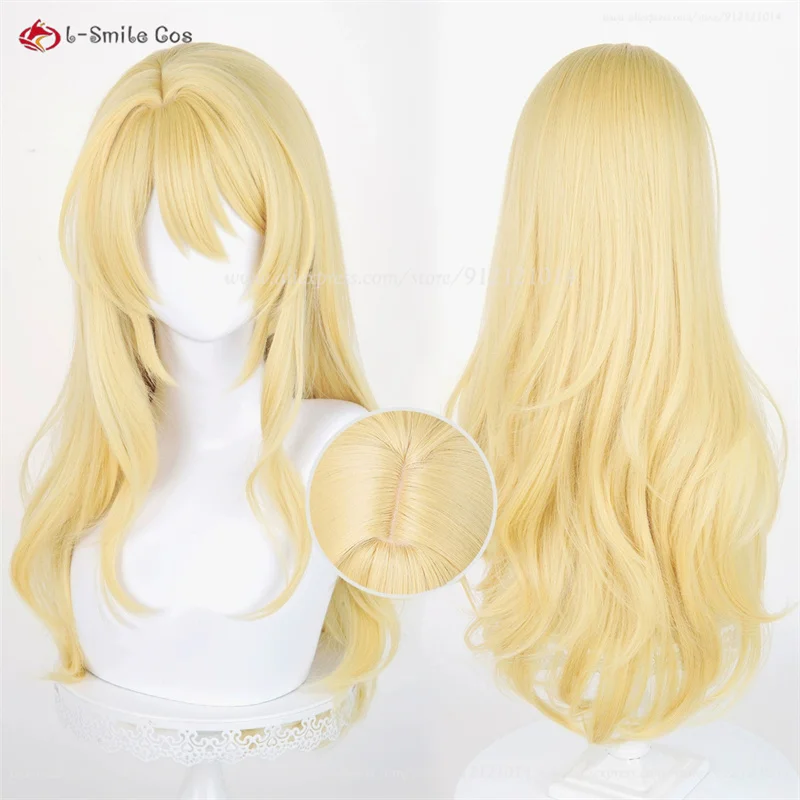 Perruque Synthétique Courte Dorée Dégradé – Coupe Pixie Charmante Avec Frange, Cheveux Résistants à La Chaleur Pour Cosplay Ou Quotidien