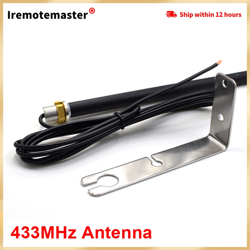 External antenna for Appliances Gate Garage Door for 433MHZ Garage remote Signal enhancement antenna