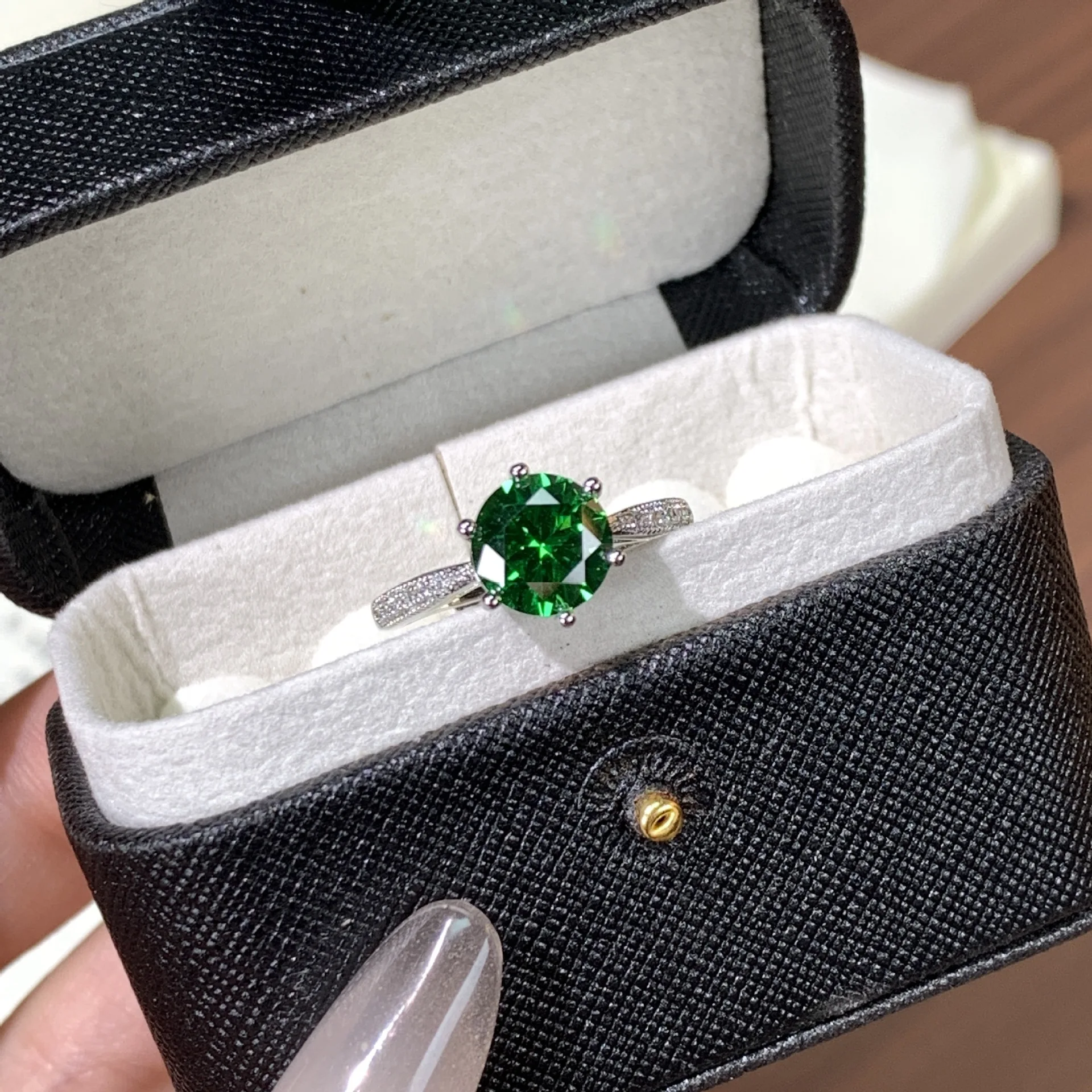 2026 new style fashionable cultivated gemstone open adjustable ring - luxurious multi-layered wear, high-end style finger ring