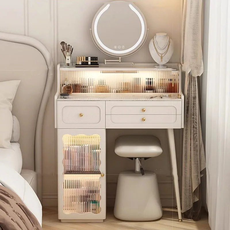 Makeup Drawers Dressing Table Baby Study White Mobile Dressing Table Large High End Coiffeuse De Chambre Furniture For Bedroom