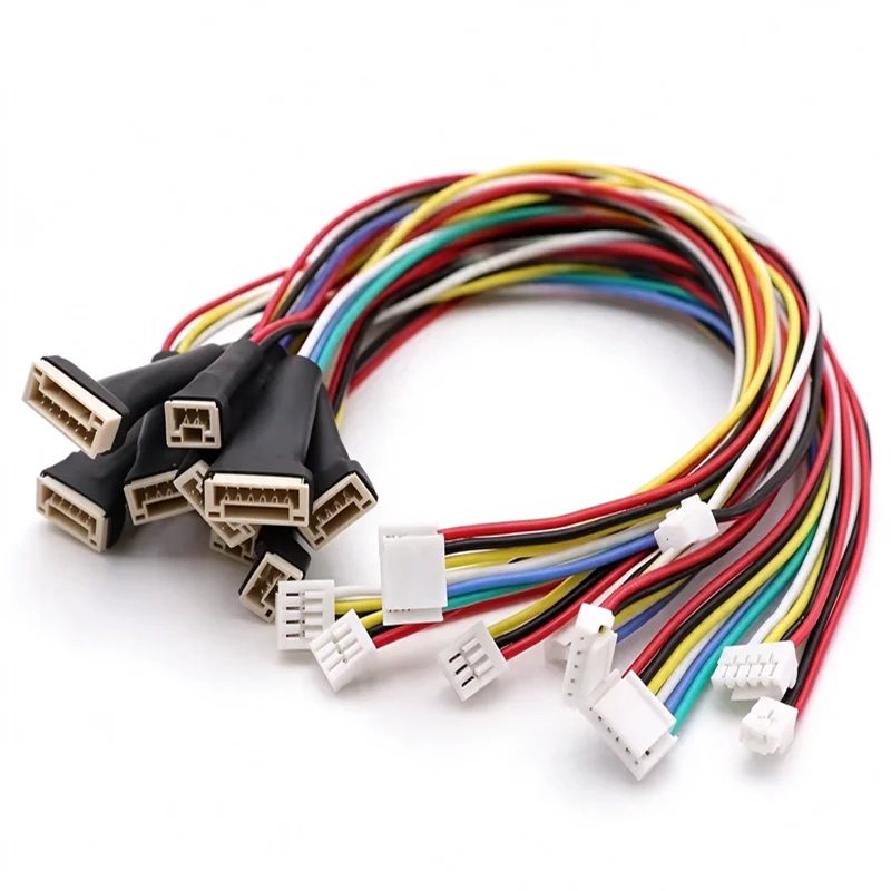 5pc 2-8P GH1.25 WT Latch Female Male Extension 26AWG 20cm Silicon Cable JST GHR-15V-S SSHL-002T-P0.2 Crimp High Temp Resis Wire
