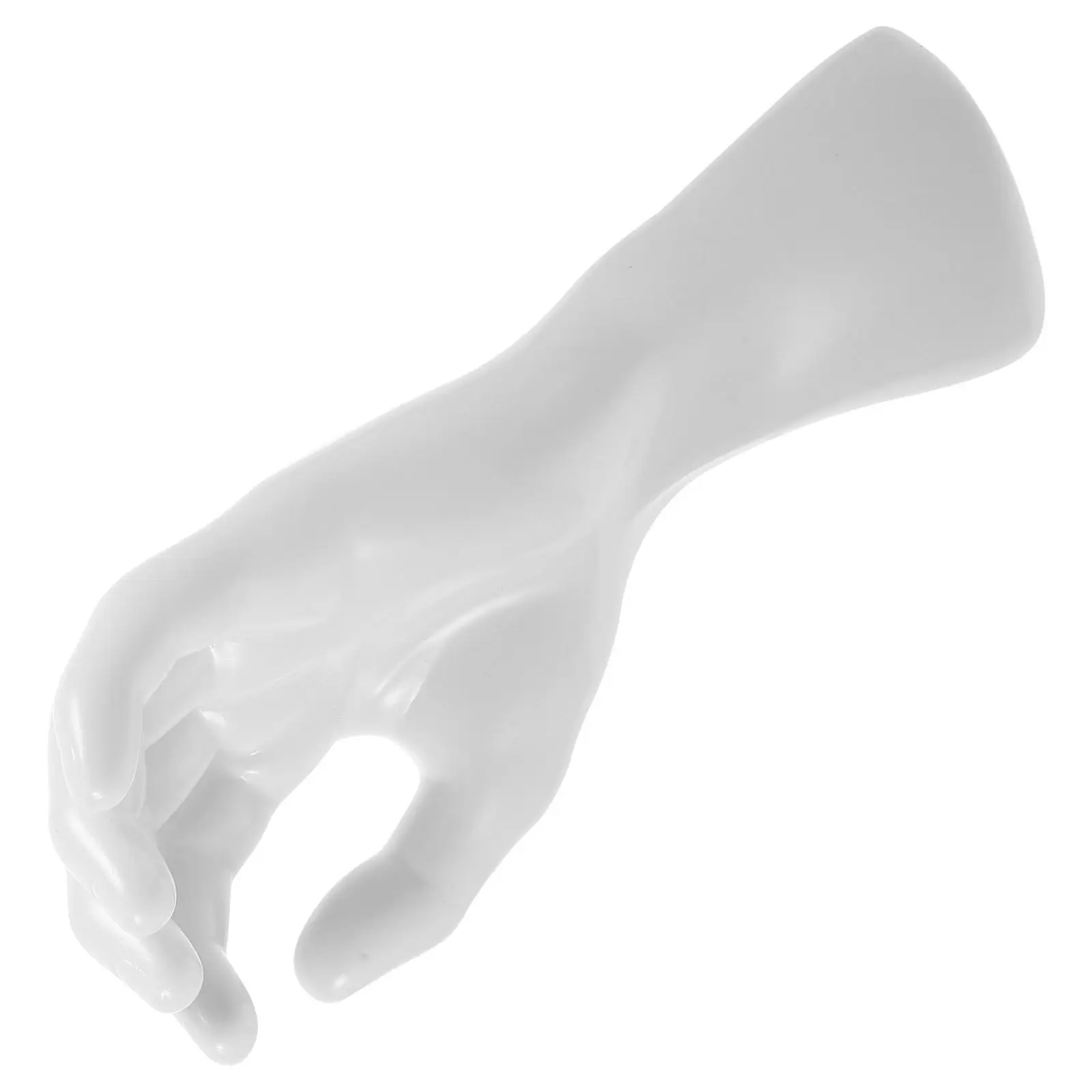 

Creative Hand Form Ring Holder 3D Jewelry Display Stand for Rings Watches Bracelets Gloves Desktop Organizer Transparent