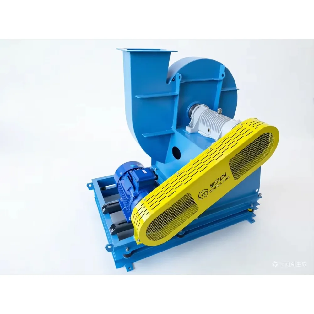 Low failure rate, high operating efficiency, forced ventilation industrial centrifugal exhaust fan with bearing motor