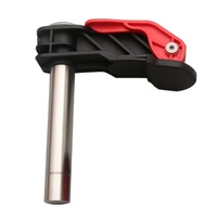 2pcs Woodworking Desktop Quick Acting Hold Down Clamp Fast Fixed Clip For Woodworking Benches 19/20MM Hole or 30 type Track