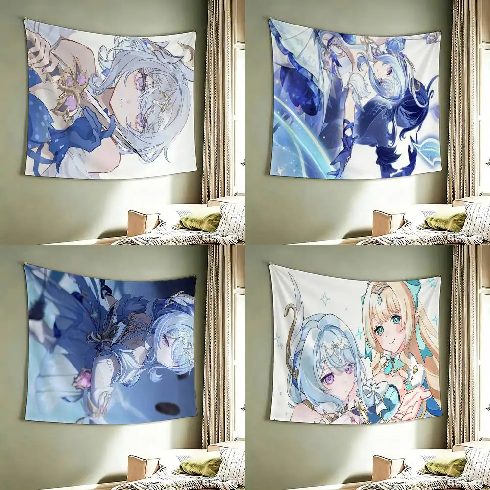 odette genshin impact flag Best Price Decoration Outdoor Picnic Party Art Hanging Party