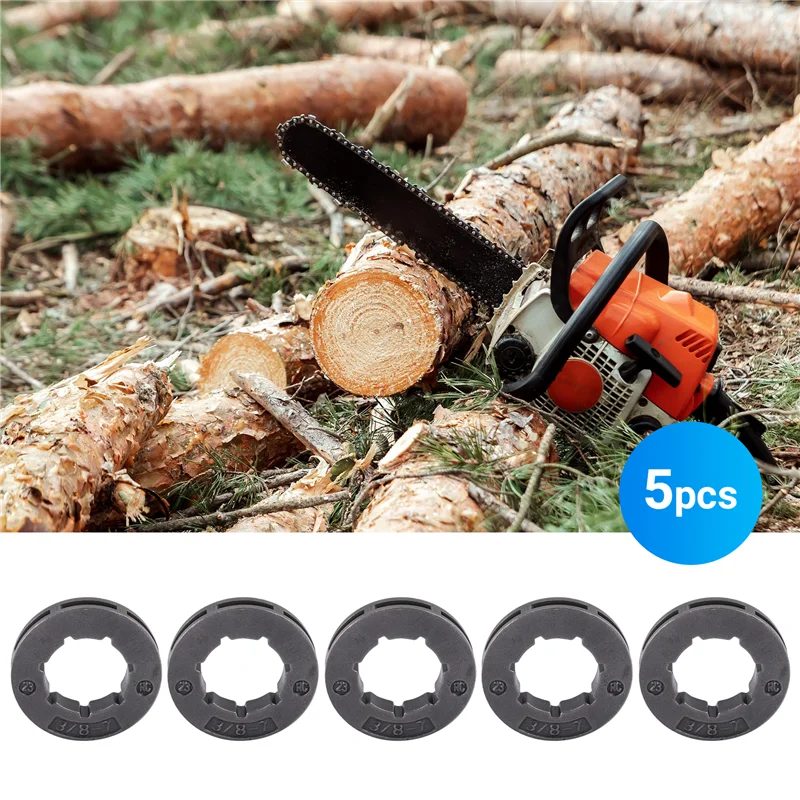 ABRW-5Pcs ضرس حافة 3/8 بوصة الملعب 7 الأسنان 19 مللي متر ل Stihl MS360 MS310 154 254 50 51 55 بالمنشار 18720 استبدال P