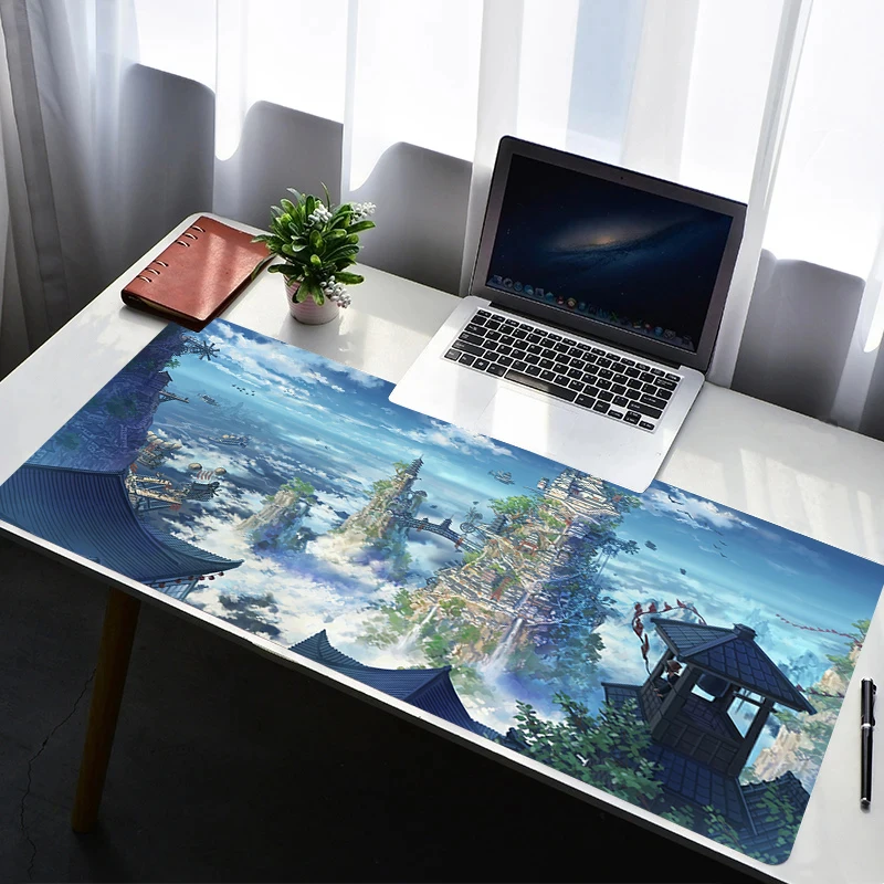 

Mouse Pad PC Non Slip Rubber Mousepad Laptop Gamer Cabinet Keyboard Pad Natural Landscape Office Computer Gaming Desk Mouse Mat