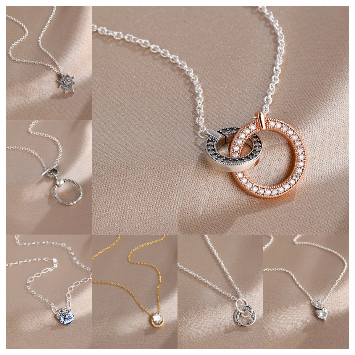 

Колье на День святого Валентина, красное, розовое, с квадратным кулоном в форме сердца, из серебра 925 пробы, романтичное, простое, женское, модное украшение, подарок на праздник