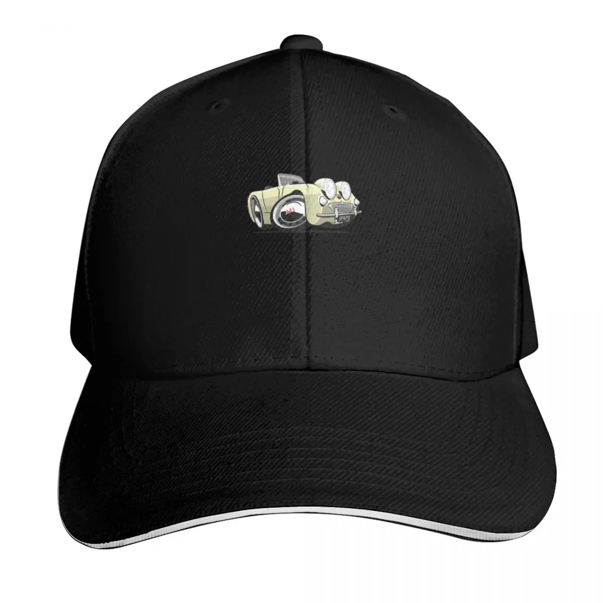 Austin Healey Sprite caricature old English white Classic T-Shirt Baseball Cap Men Women Casual Summer Sport Sun Cap