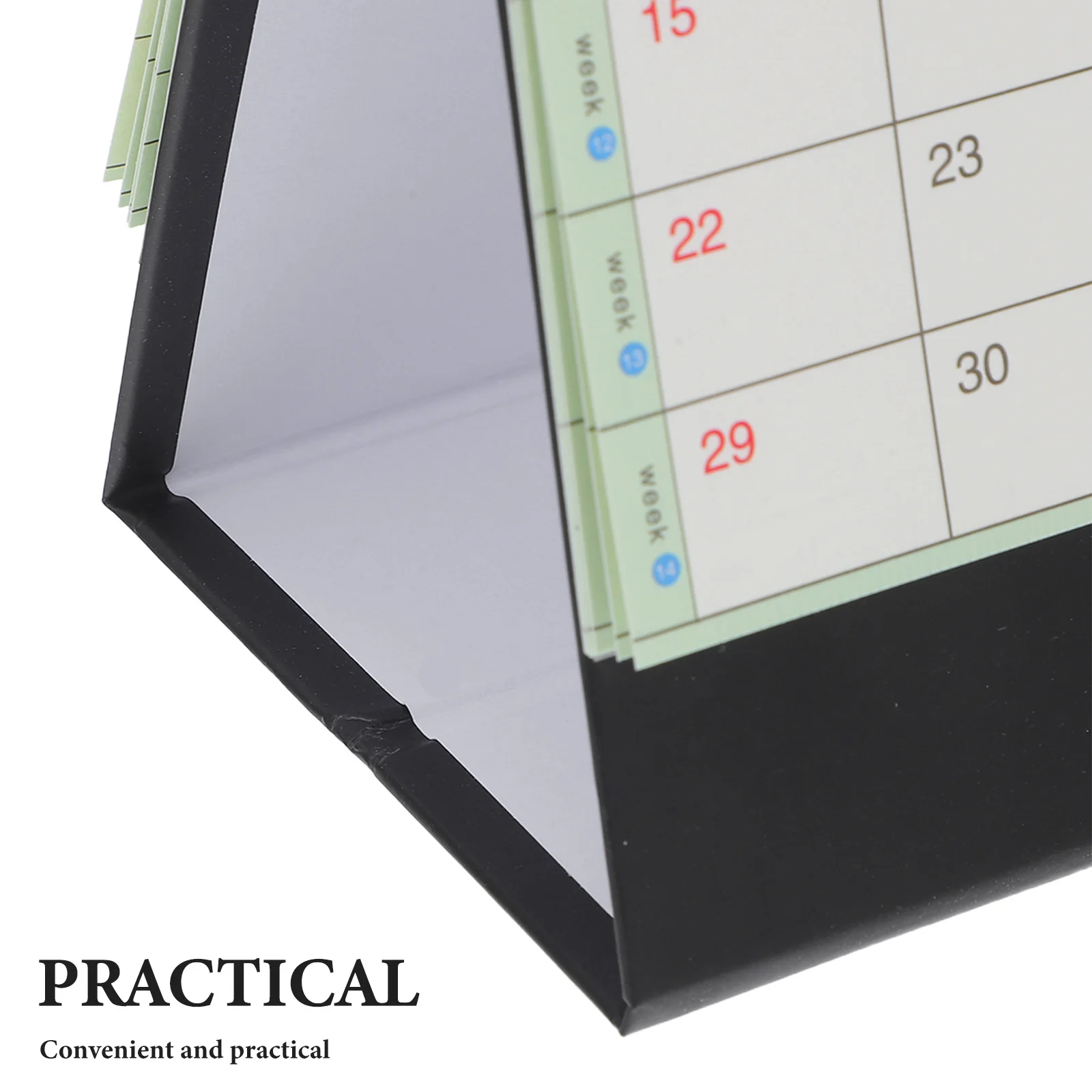

Small White Desk Calendar 2025-2026 Standing Monthly Planner Efficient Daily Organizer for Office Table Use Compact Design