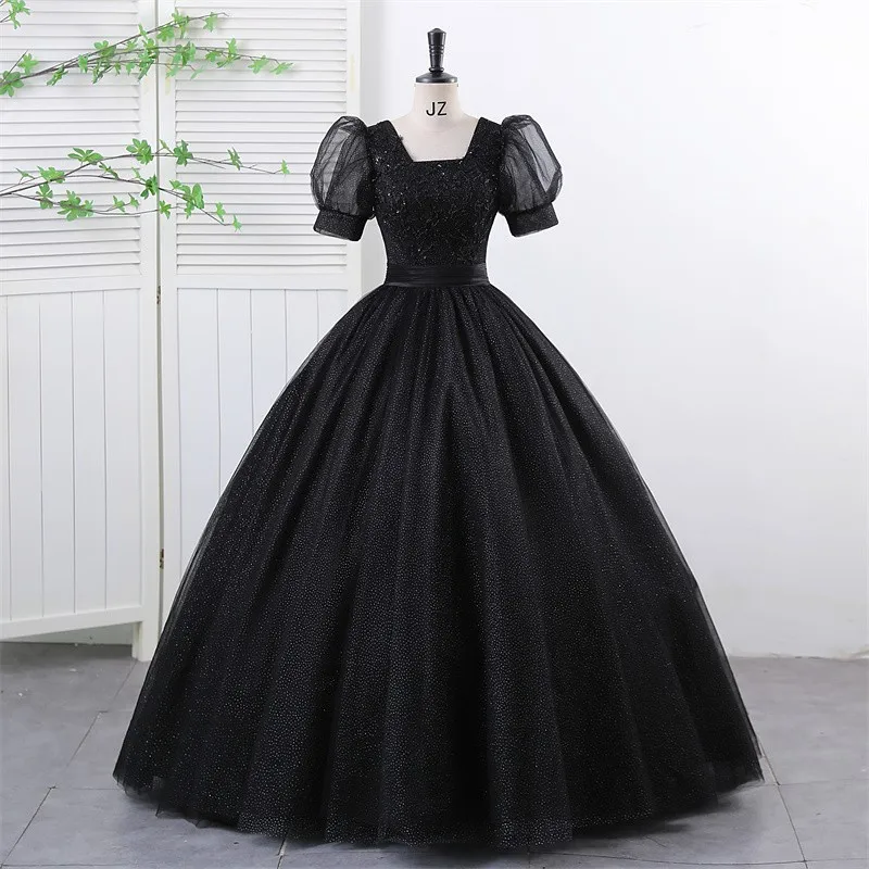 Ashley Gloria Quinceanera Dresses Puff Sleeve Prom Dress Birthday Party Formal Ball Gown Plus Size Vestidos Robe De Bal