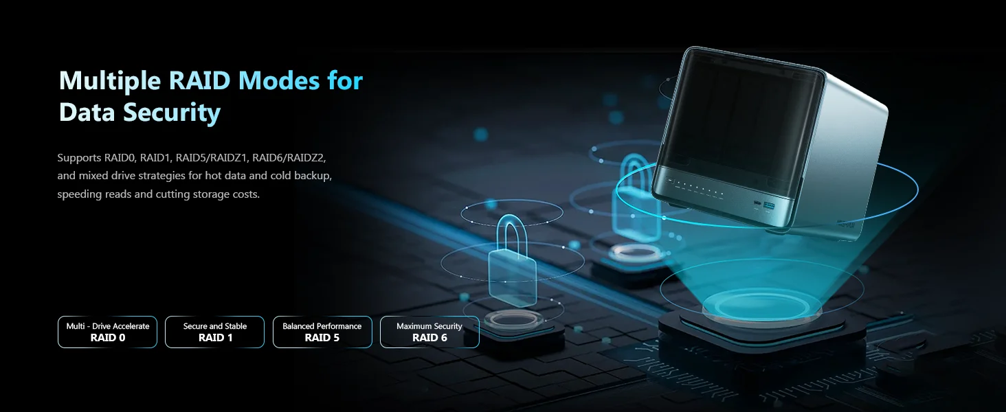 MINISFORUM N5 Pro AI NAS Server AMD Ryzen AI 9 HX PRO 370 12-Core 80 TOPS 10GbE + 5GbE Dual LAN OCuLink PCIe X16 USB4 5-Bay Storage