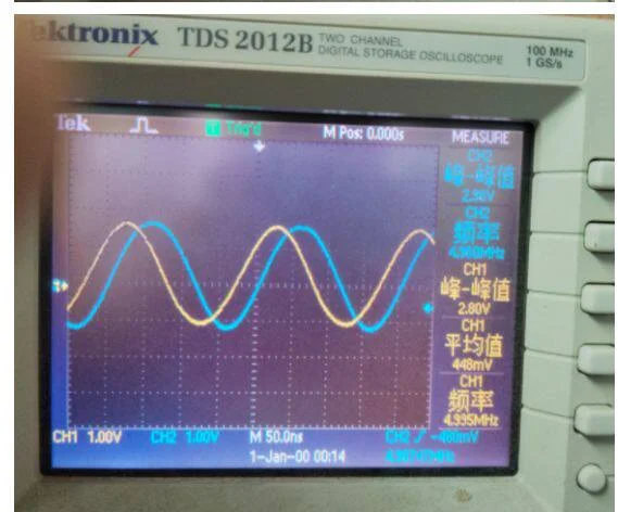 Adjustable phase shifter module 360 degree continuously adjustable sine wave phase shift phase adjustment 4