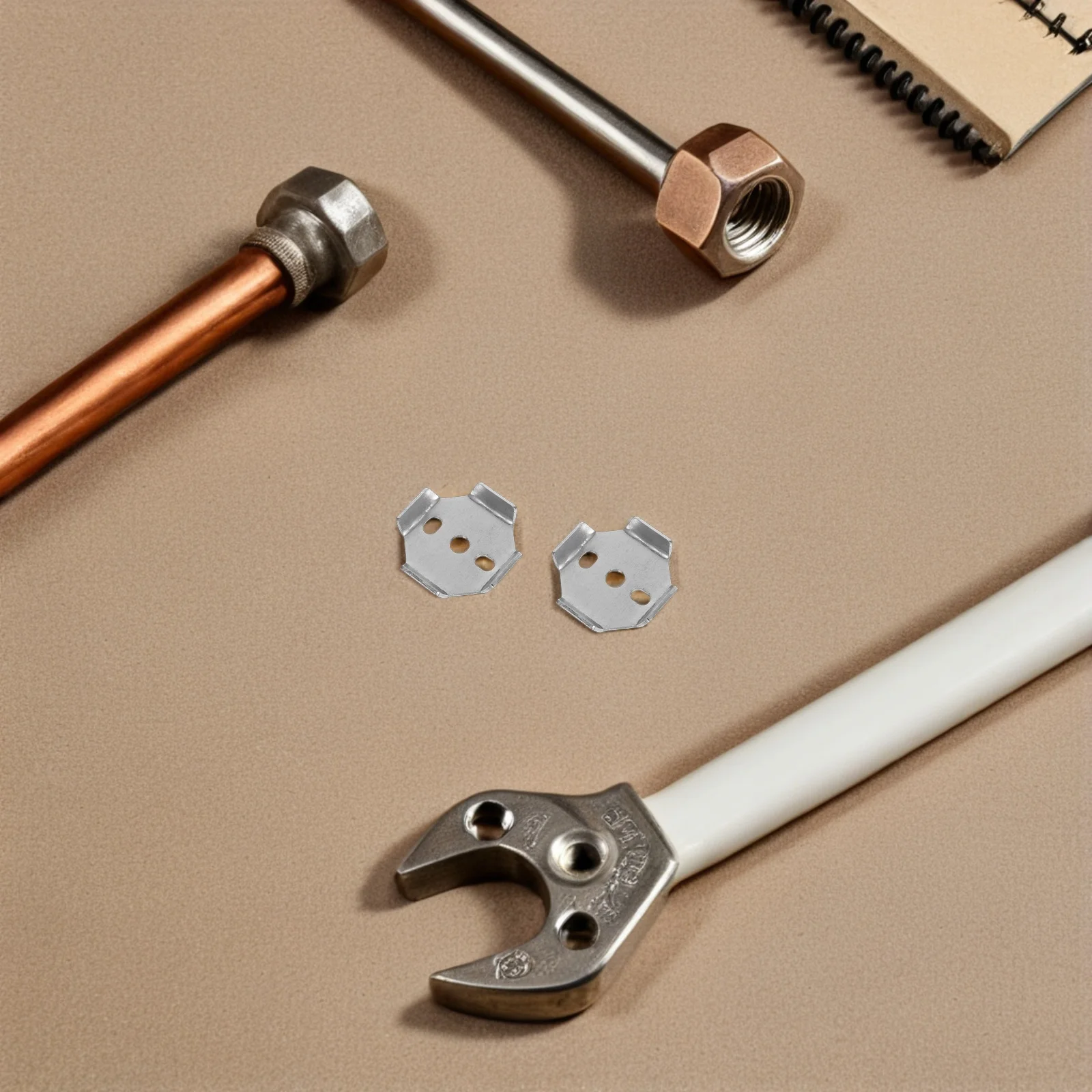 

4Pcs Bathroom Hardware Installation Set Adjustable Towel Bar Bracket Toilet Roll Holder Accessories Secure Mounting