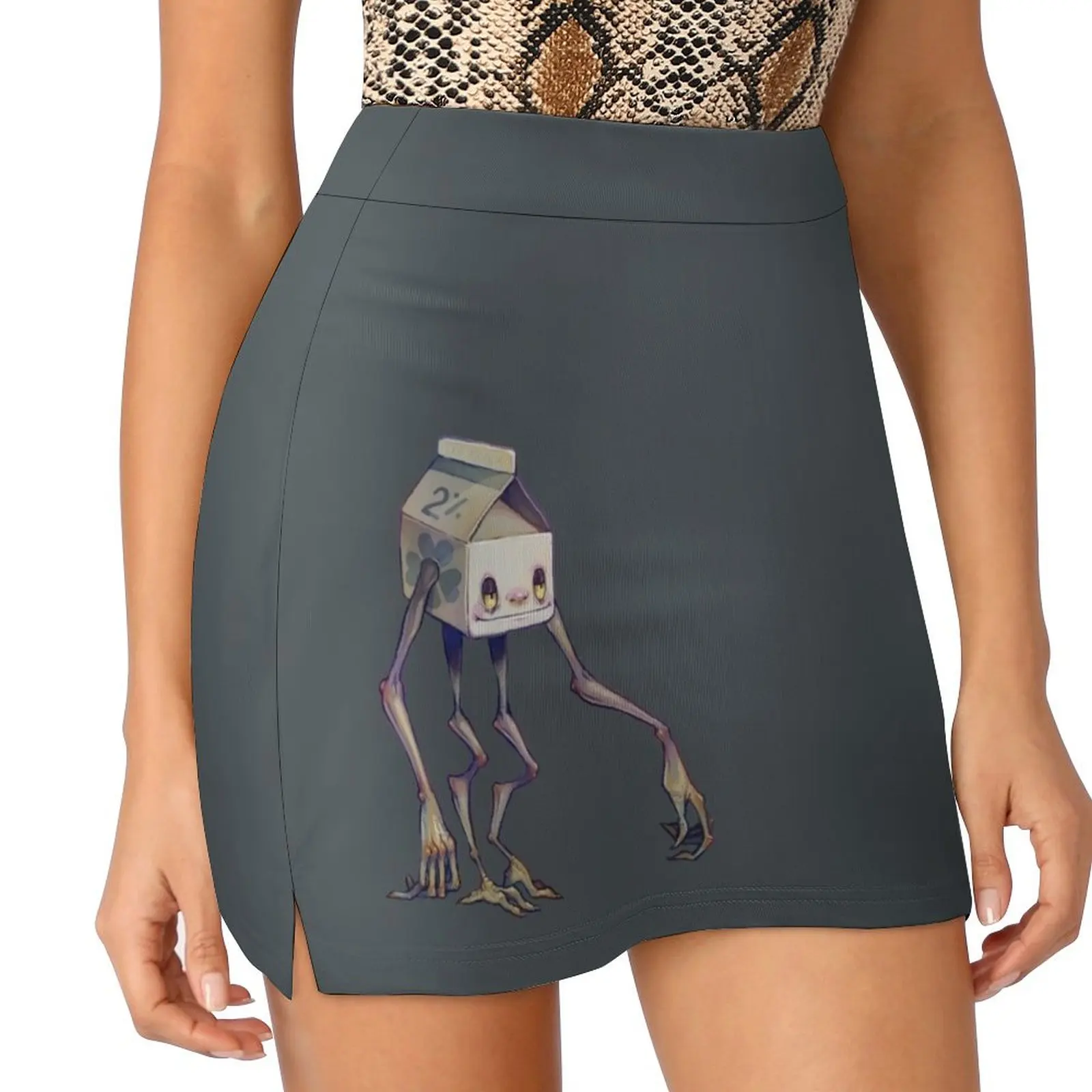 The Milkwalker Comes Mini Skirt skirts for womens Kawaii Skirt pants Female clothing