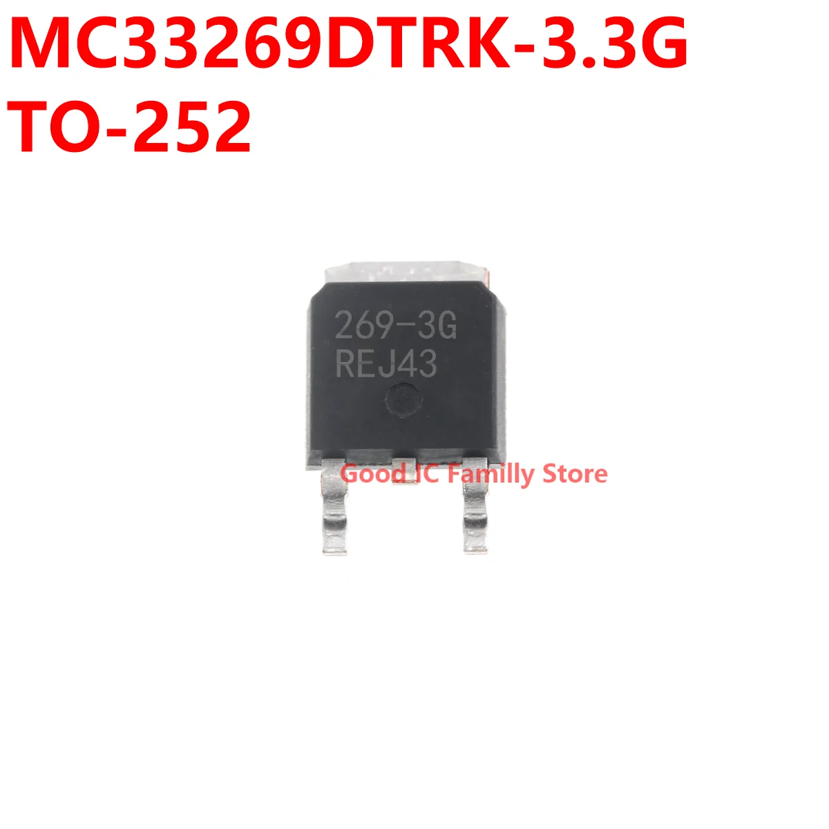 10 قطعة MC33269DTRK-3.3G TO-252