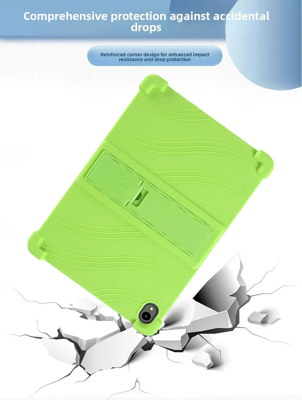 Stoßfeste TPU-Hülle für onn 11 Tablet Pro 2024 100146660, Vollständiger Schutz mit Ständer, Mehrere Farben – Detail 8