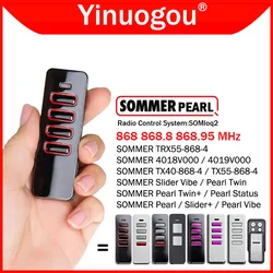 SOMMER Pearl Vibe Twin Status 4018V000 4019V000 TX55-868-4 TRX55-868-4 TX40-868-4 Garage Door Remote Control 868.3MHz 868.95MHz