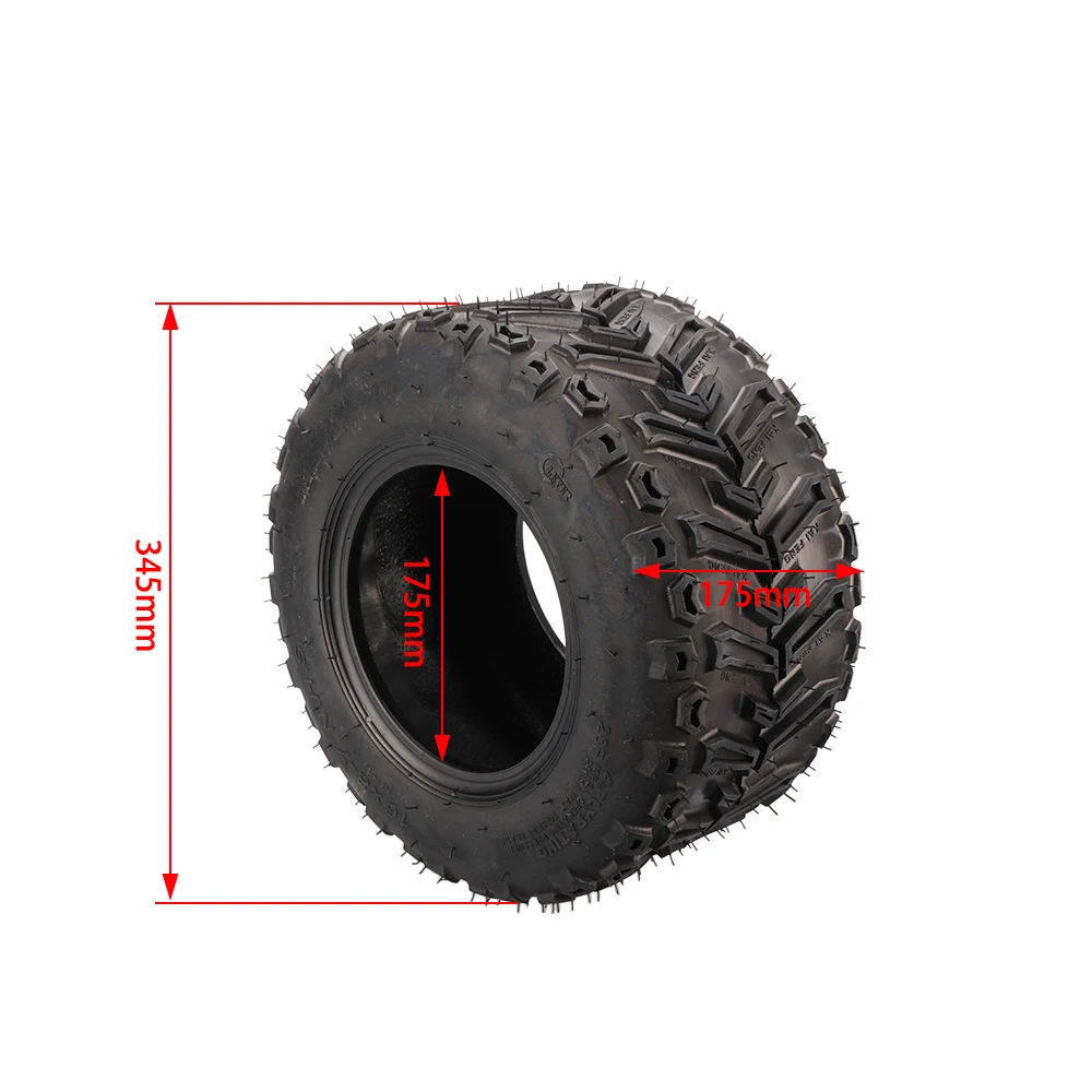 7-inch off-road tire 16x8-7 vacuum thickened tire wheel hub aircraft off-road tire four-wheel kart beach motorcycle accessories