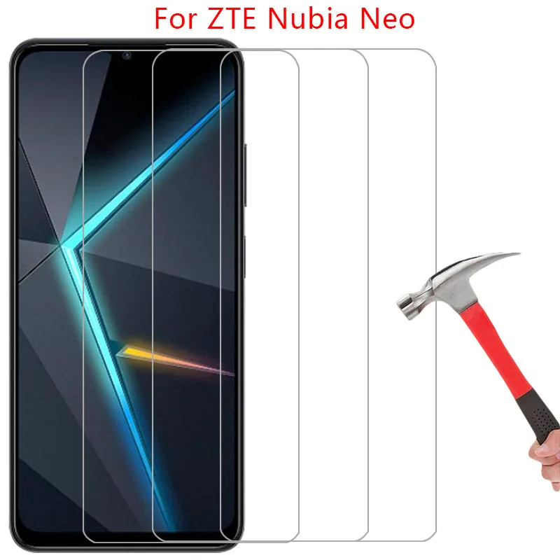 screen protector tempered glass for zte nubia neo 5g phone case on nubianeo neo5g back cover 360 protective coque