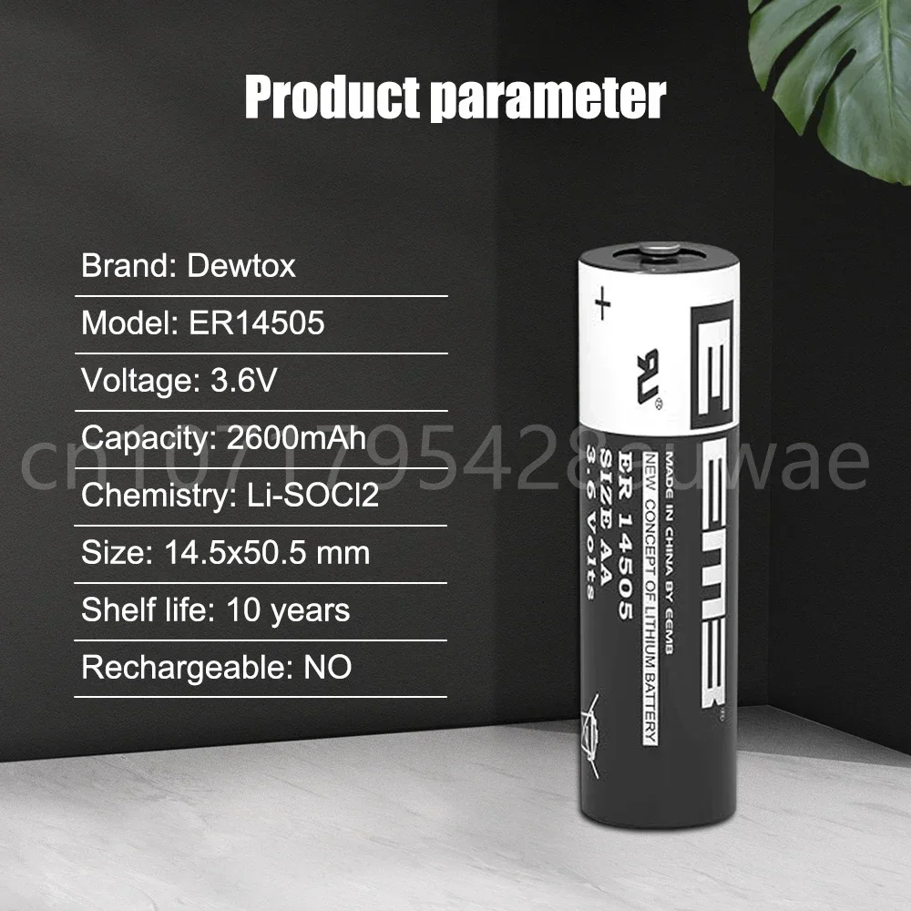 10 قطعة 3.6 فولت ER14505 14505 AA بطارية ليثيوم ل PLC ماكينة بتحكم رقمي بالكمبيوتر أدوات عداد المياه شاشة تعمل باللمس ساعة تنبيه استبدال Batteria