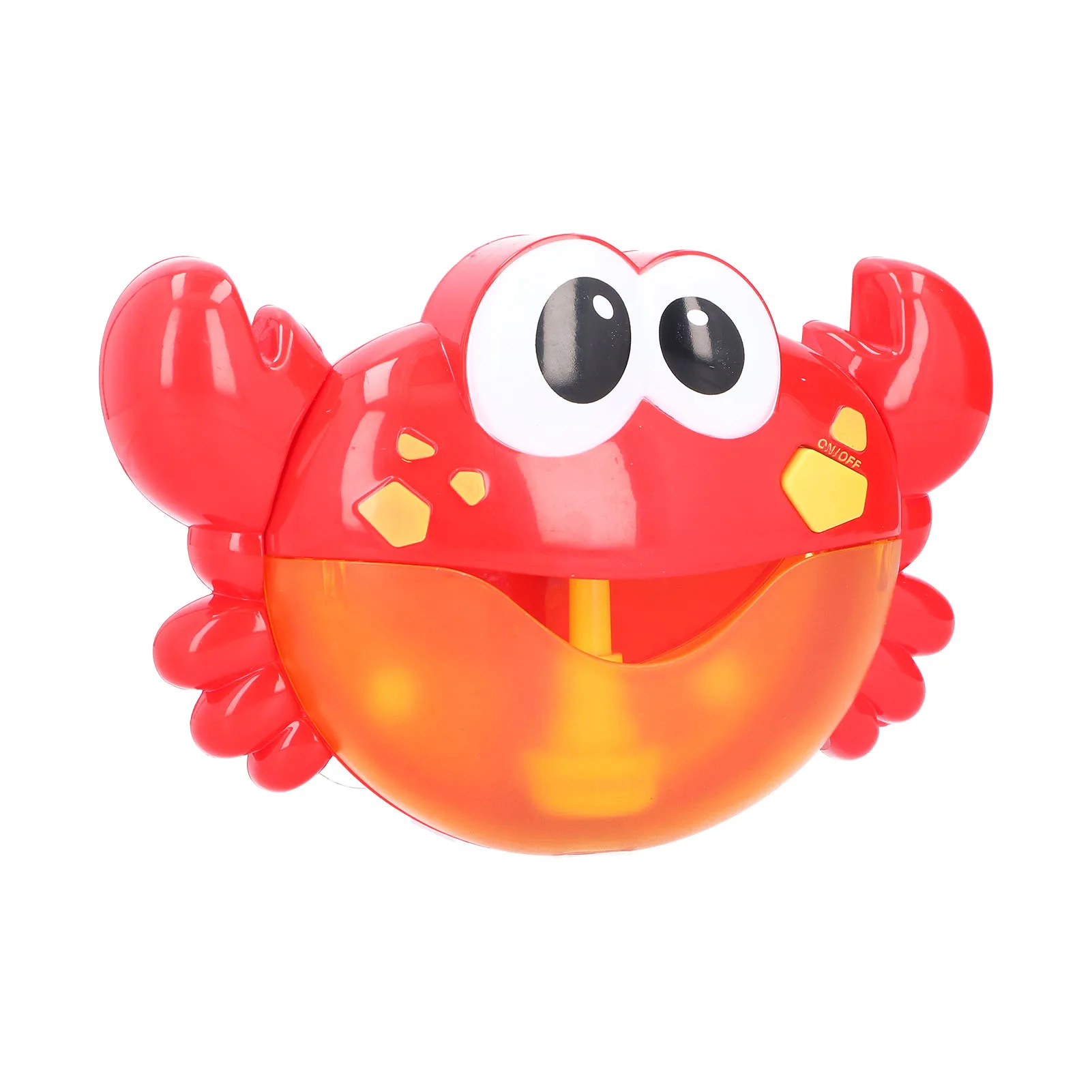 ZK20 Bubble Bath Toddler Cute Red Crab Shape Interesting Musical Baby Bathing Toy for Bathroom Decoration