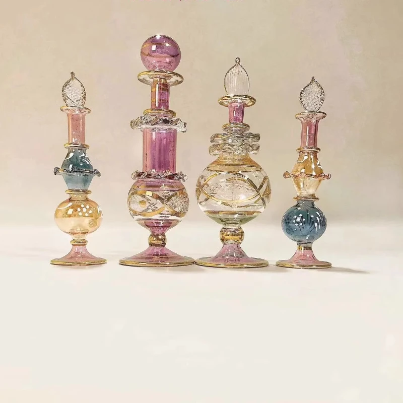 Handmade glass dipping type, perfume bottle, perfume bottle exquisite gift
