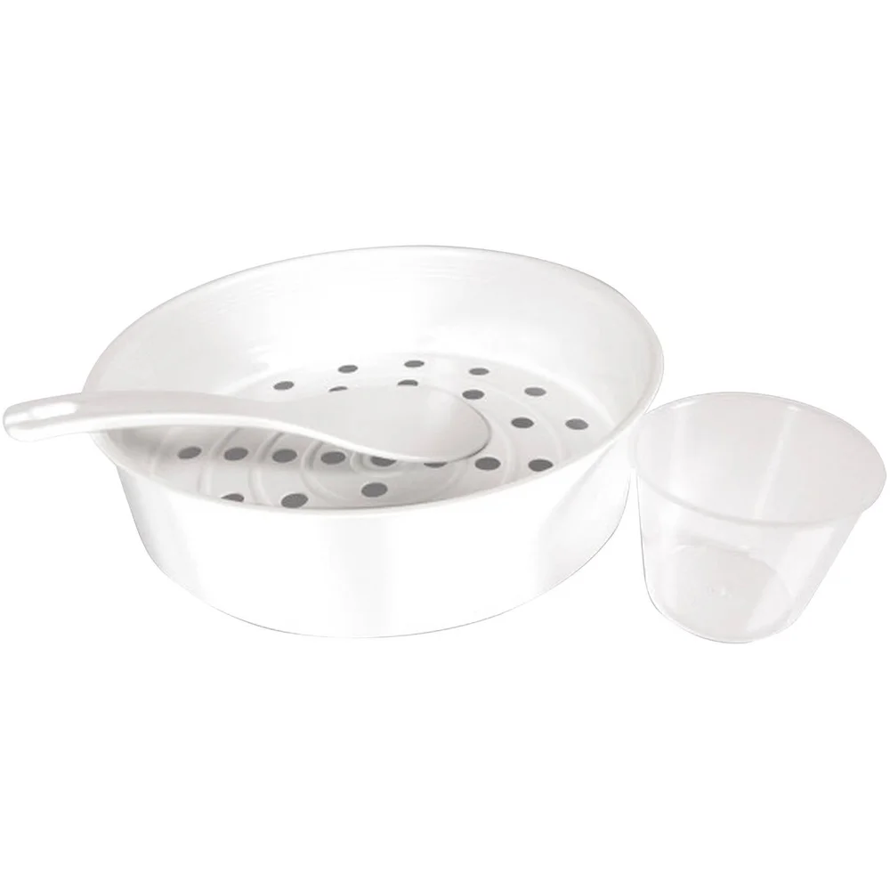 وعاء طبخ الأرز متعدد الوظائف مع سلة باخرة 2 في 1، تلقائيًا، وعاء دافئ غير لاصق، ملحقات آمنة للاستخدام في غسالة الأطباق، 10 أكواب