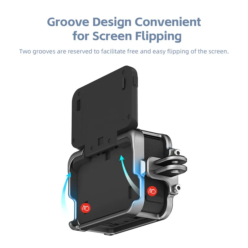 Cadre de bordure de protection à dégagement rapide pour Insta360 ZanPro, lapin en métal, accessoires d'appareil photo