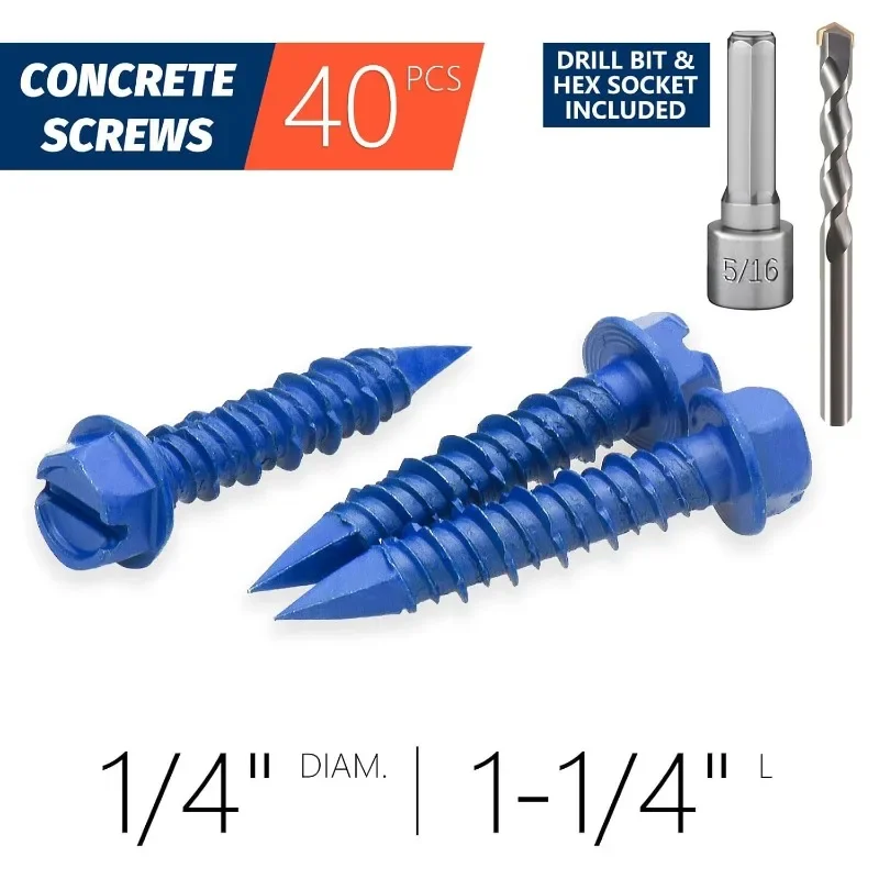 40pcs 1/4